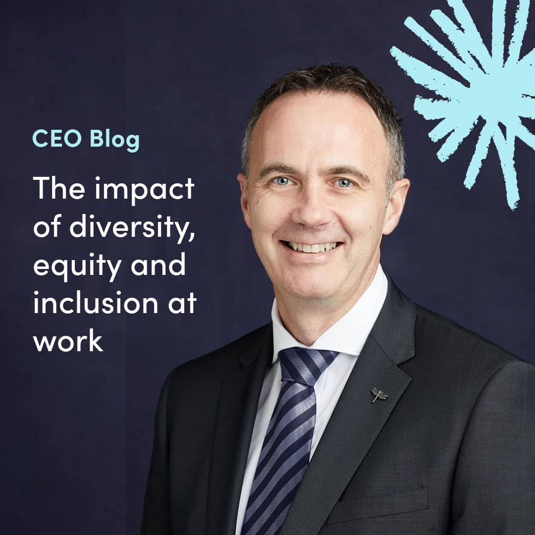 CEO Blog: The impact of diversity, equity and inclusion at work