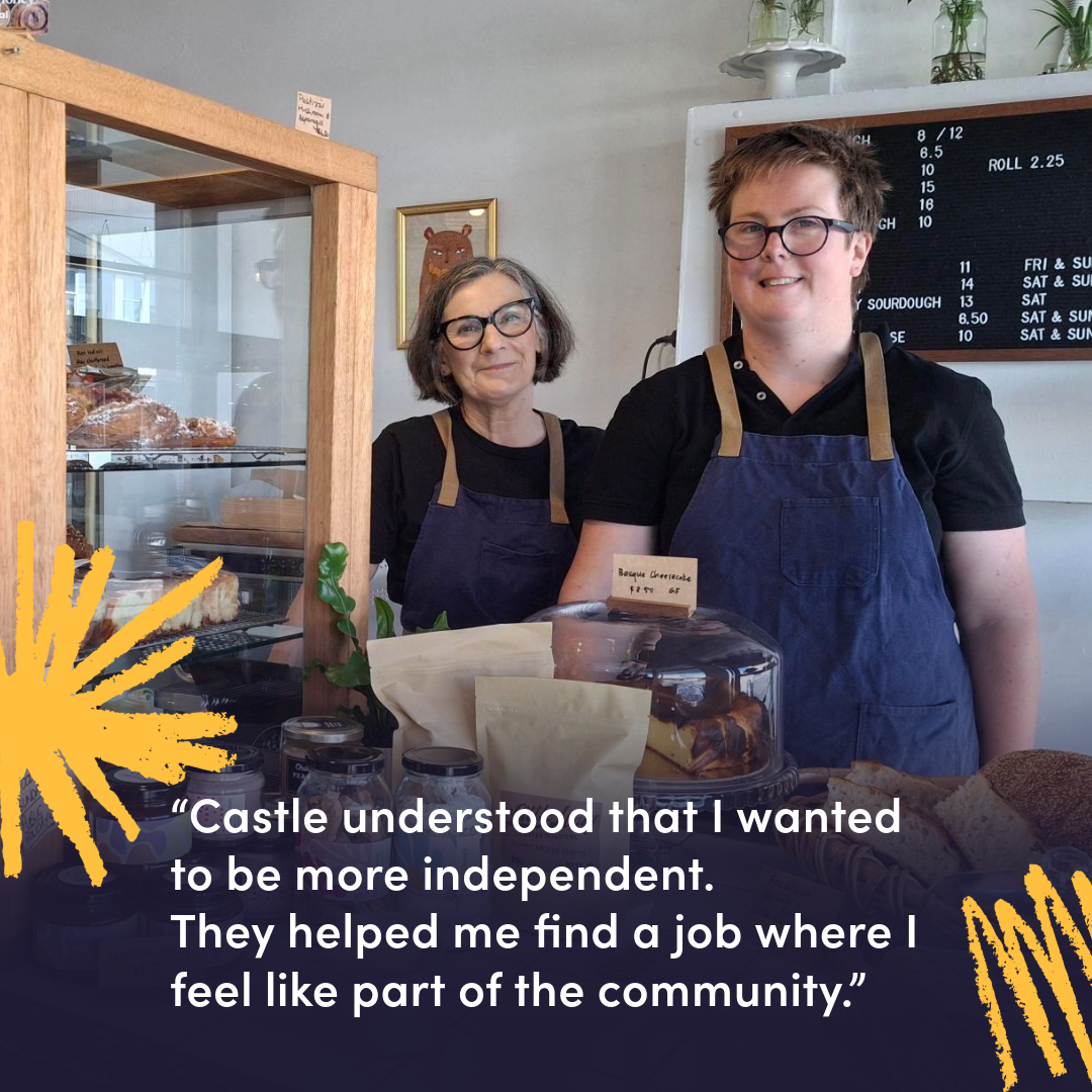 How Hannah found community and confidence working at Burnt Honey Bakery