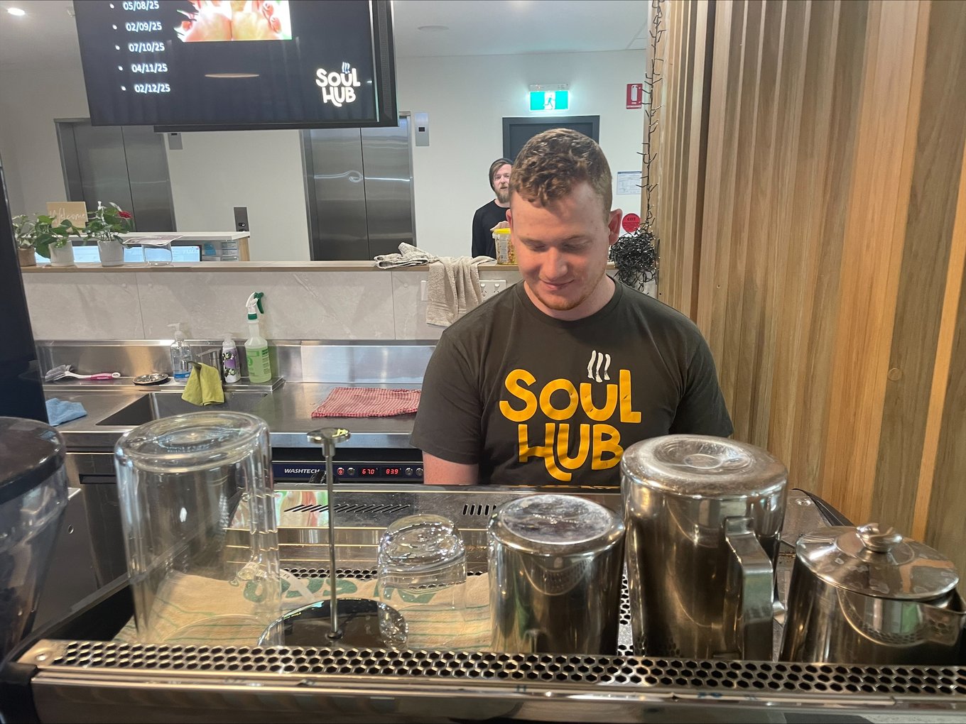 Taen’s volunteering serves up a shot at employment
