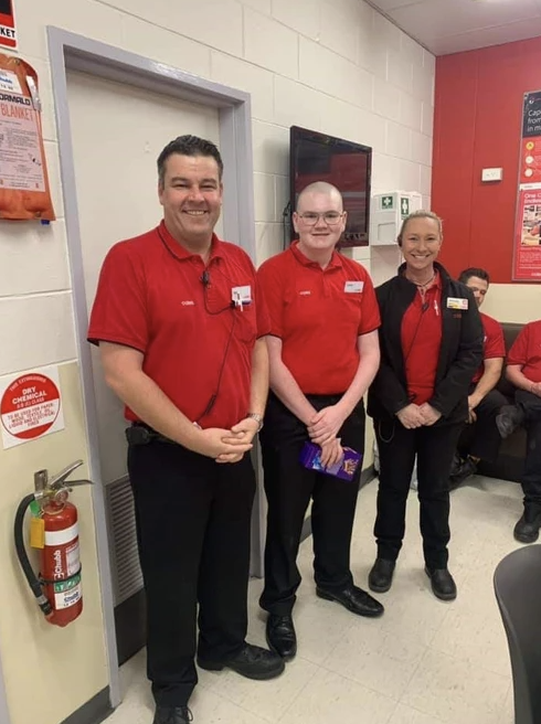 DES participant Caleb wins Coles Employee of the Month